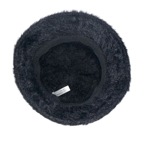 Urban Outfitters Black Fluffy Bucket Hat - Picture 4 of 6